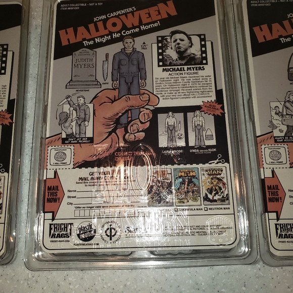 Halloween Set of 3 Fright Rags Figures - Picture 6 of 10